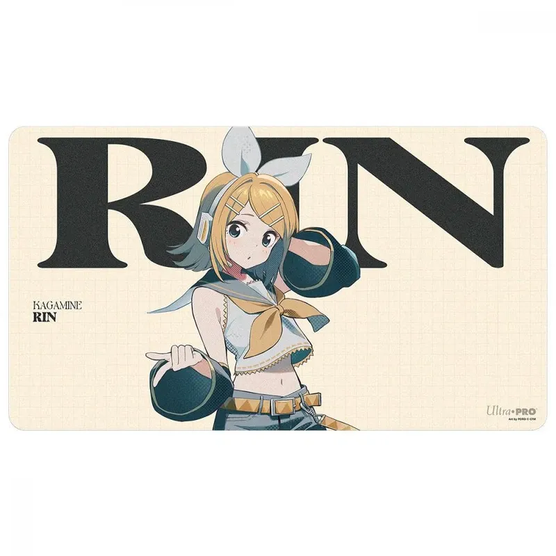 Ultra Pro - Hatsune Miku - Retro Soundscapes: Rin Playmat for Tabletop Gaming (60 x 34 cm)